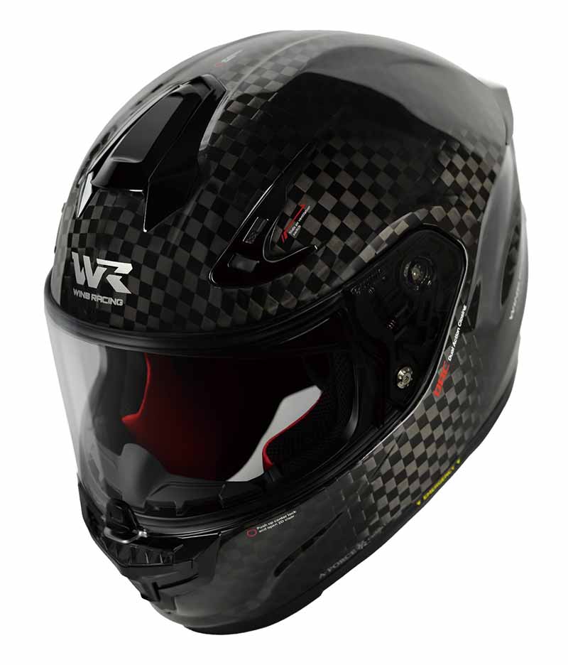 ウインズジャパンが新製品「A-FORCE RR 12K」を発売! MFJ規格取得のドライカーボンヘルメット 記事1