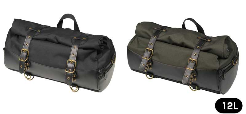 ラフアンドロードから「HBシートバッグ」発売、容量12Lのロール式で日帰りツーリングに最適 記事1