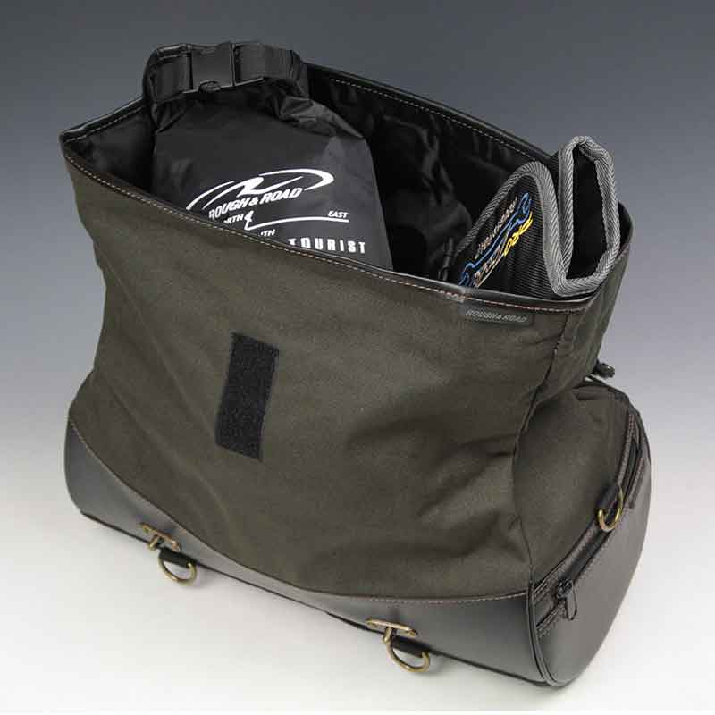 ラフアンドロードから「HBシートバッグ」発売、容量12Lのロール式で日帰りツーリングに最適 記事3