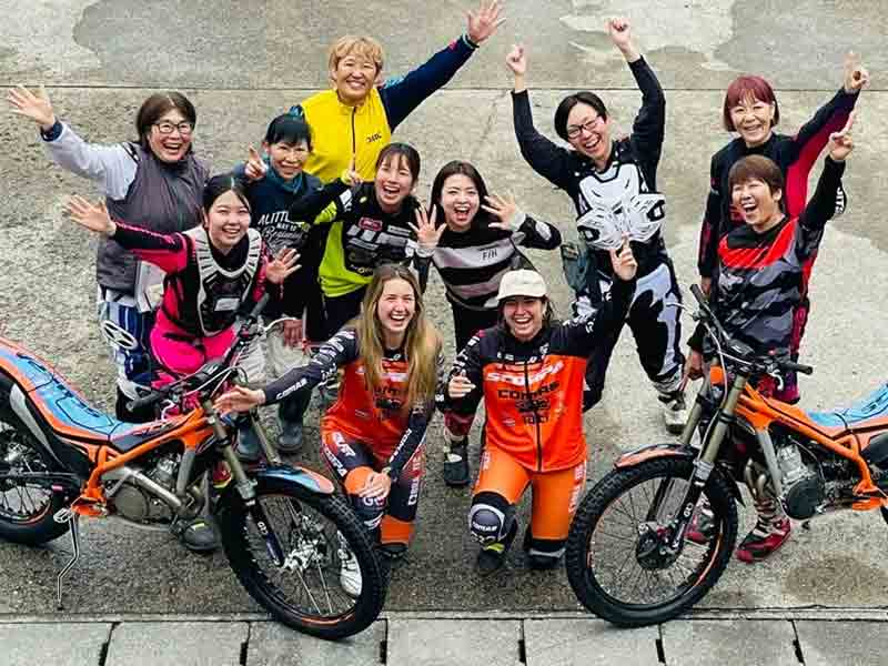 世界チャンピオンのベルタ・アベラン選手に学ぶ、女性ライダー向け「第2回レディーストライアル・ワークショップ」を5/18開催