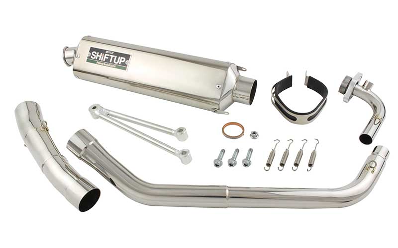 ミニバイクから国際サーキットまで対応、シフトアップが GSX-R125用「レーシングフルエキゾーストマフラー」を発売 記事1