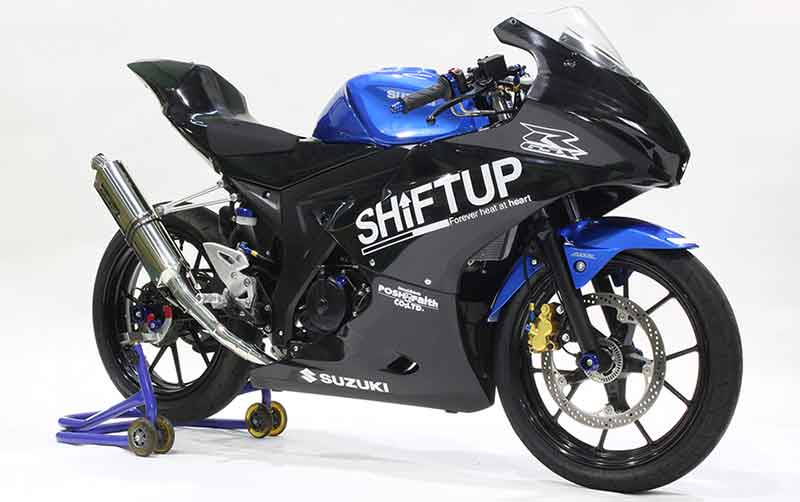ミニバイクから国際サーキットまで対応、シフトアップが GSX-R125用「レーシングフルエキゾーストマフラー」を発売 記事2
