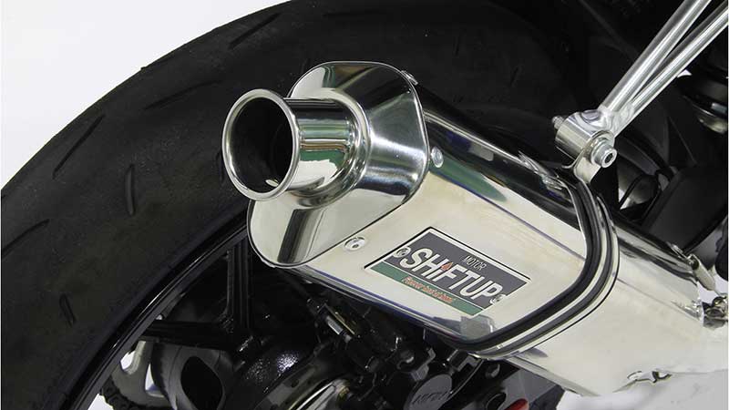 ミニバイクから国際サーキットまで対応、シフトアップが GSX-R125用「レーシングフルエキゾーストマフラー」を発売 記事4