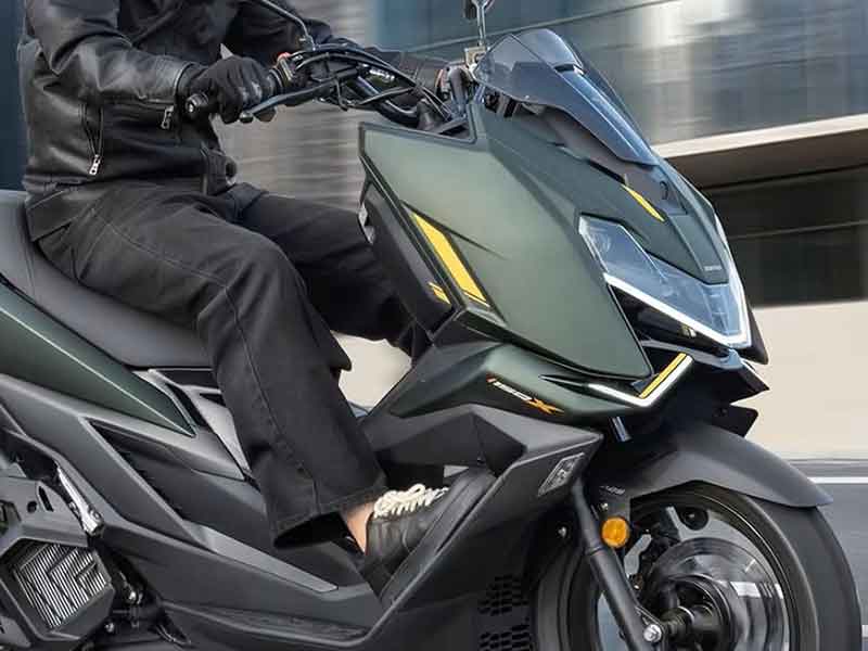 【ZONTES】日本限定150ccスクーター「150X」の受注開始！ アルミモノコックフレーム採用で車重108kgを実現