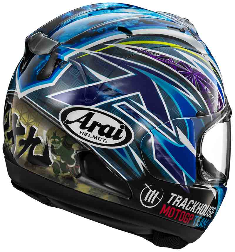 小椋 藍選手のレプリカモデル「RX-7X OGURA TRACKHOUSE」がアライヘルメットから8月下旬発売！ 記事2