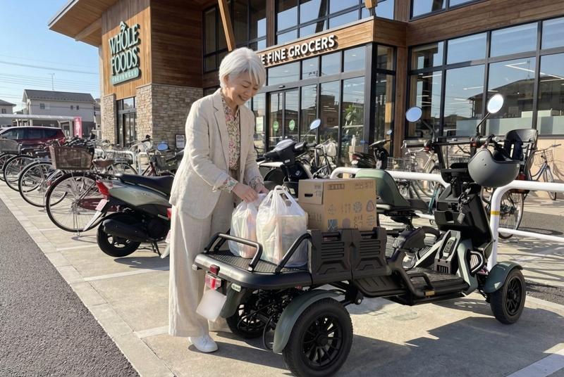 【ついに情報解禁】ブレイズ、「特定小型原動機付自転車」区分で当社初の4輪モデル「BLAZE