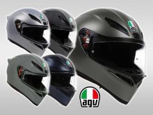 AGV のフルフェイスヘルメット「K1 S」に日本別注カラー5色が登場！ メイン
