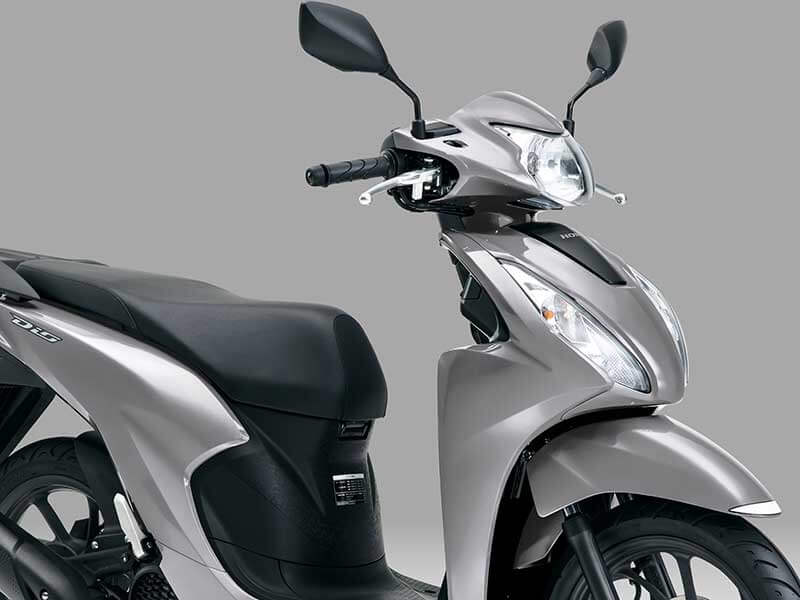 【ホンダ】原付二種スクーター「Dio110・ベーシック」に新色マットテクノシルバーメタリックを設定