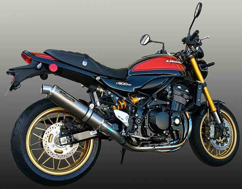 テックサーフの「オールチタニウムマフラーType-2」シリーズに Z900RS／SE（26-）用が登場 記事4