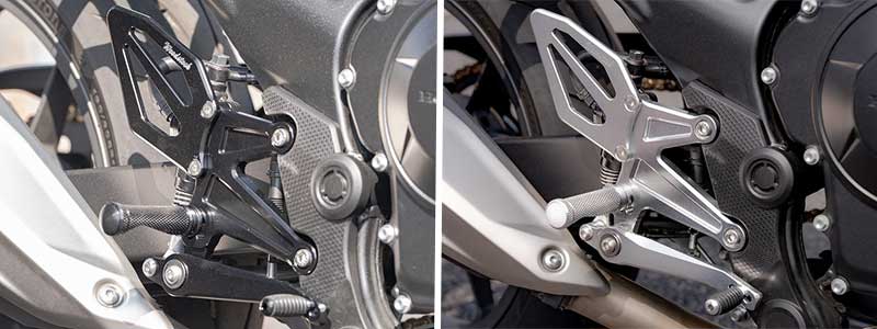 ウッドストックから CB750 HORNET（25-）用「バックステップキット」が発売！ 記事2