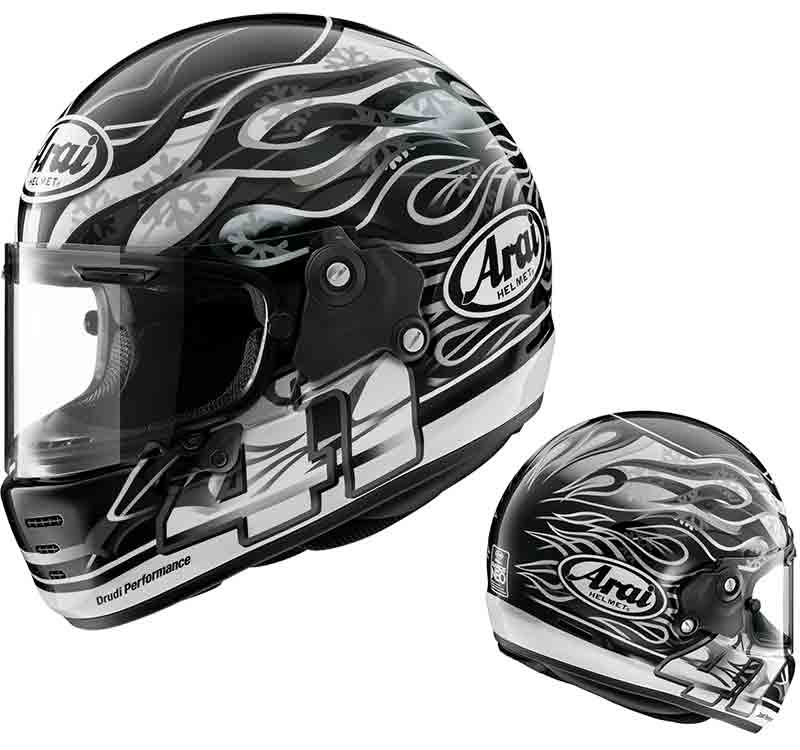 ニトロ芳賀レプリカモデルが登場、アライヘルメットから「ラパイドNEO ハガ・ダーク」が7月下旬発売 記事1