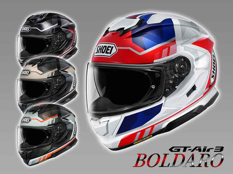 ショウエイのツーリングフルフェイス GT-Air3 に新グラフィックモデル「BOLDARO/ボルダロ」が8月発売! メイン