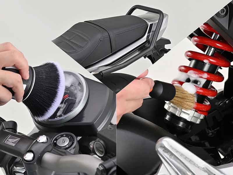 デイトナから CB1000F/SE用「グラブバー」ほか、洗車ブラシ各種が登場 メイン