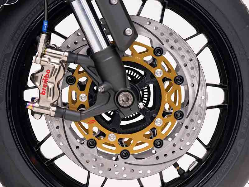 CB1000F/KATANA/Z900RSに対応「PLOT x SUNSTAR 別注プレミアムレーシング ゴールド ブレーキディスク」が発売 メイン