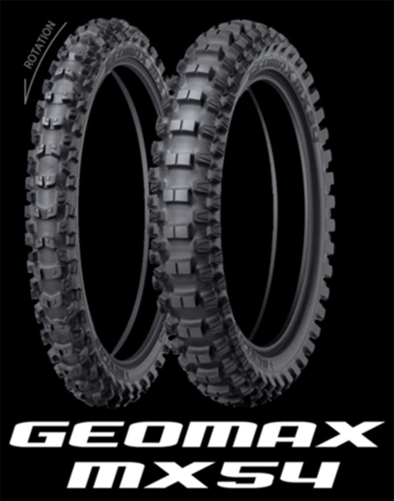 ミディアム・ハード路面対応のモトクロス競技用タイヤ「GEOMAX MX54」がダンロップから発売 記事1