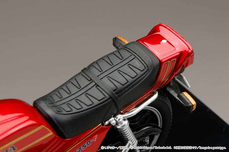 ホビージャパンのダイキャスト製「バリバリ伝説 1/24 完成品バイク 巨摩郡 / Honda CB750F」予約受付がスタート 記事6