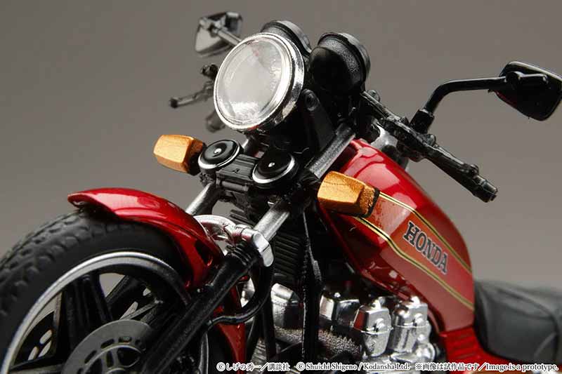 ホビージャパンのダイキャスト製「バリバリ伝説 1/24 完成品バイク 巨摩郡 / Honda CB750F」予約受付がスタート 記事7