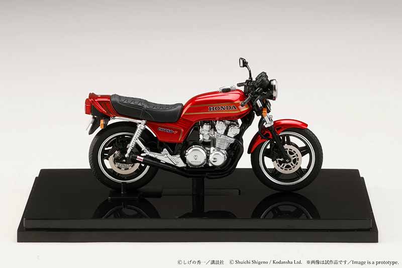 ホビージャパンのダイキャスト製「バリバリ伝説 1/24 完成品バイク 巨摩郡 / Honda CB750F」予約受付がスタート 記事4