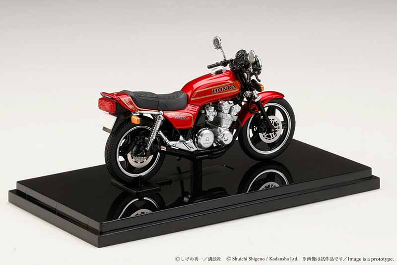 ホビージャパンのダイキャスト製「バリバリ伝説 1/24 完成品バイク 巨摩郡 / Honda CB750F」予約受付がスタート 記事8