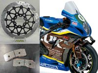 鈴鹿8耐参戦のチームスズキCNチャレンジ「GSX-R1000R」に、サンスターが環境対応ブレーキディスク・パッドを3年連続提供 メイン