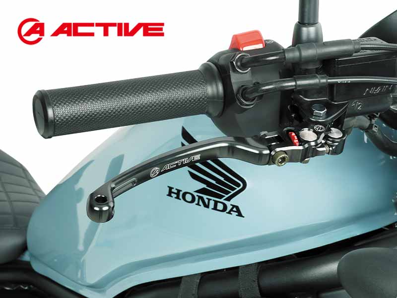 アクティブから REBEL250/S(25)用「STF ブレーキレバー/クラッチレバー」が登場! メイン