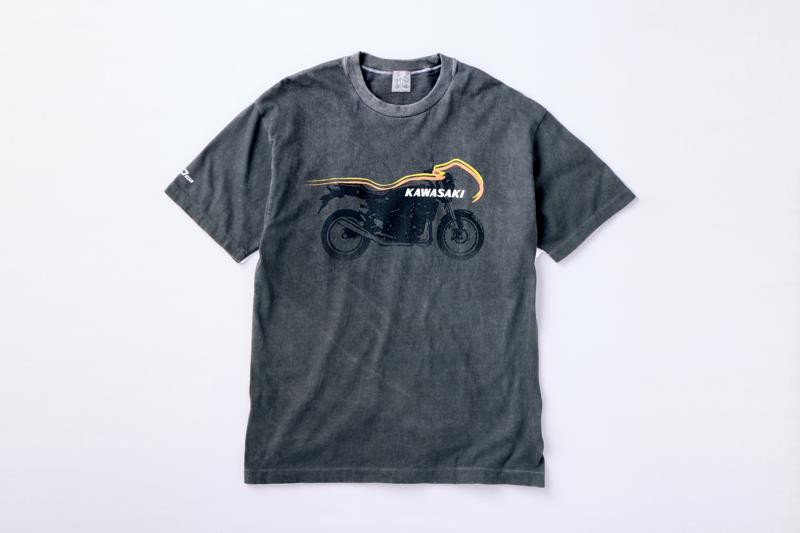 カワサキ|久米繊維コラボ「Z900RS墨染めTシャツ」新発売