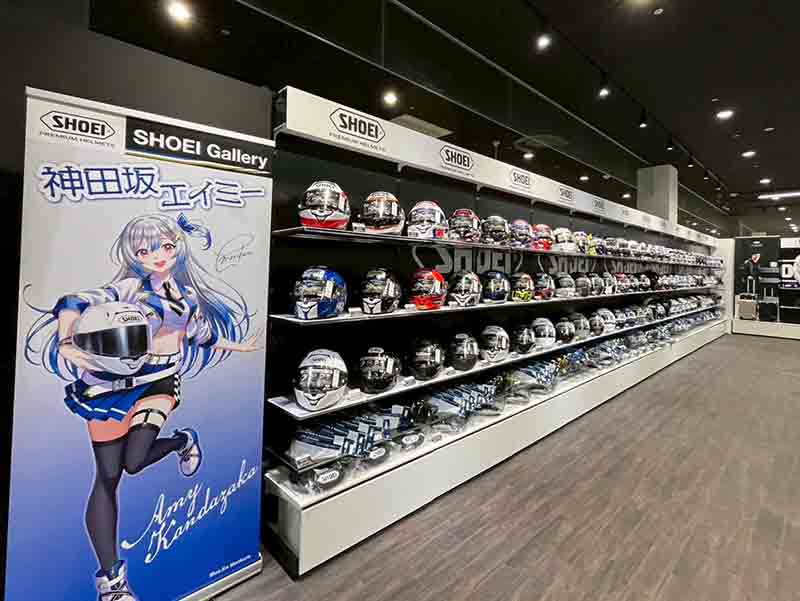 ショウエイの新ショールーム「SHOEI Gallery OKAZAKI」が愛知県岡崎市にオープン! 記事3
