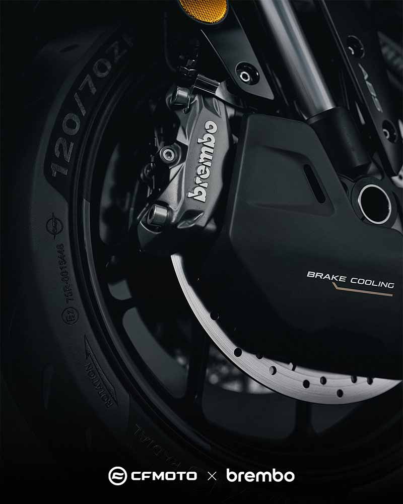 【CFMOTO】ブレンボと長期戦略的パートナーシップを締結、ブレーキシステム共同開発やモータースポーツ分野での協力を拡大 記事1