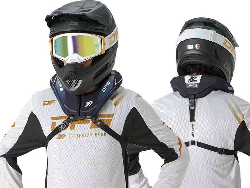 ダートフリークから「ネックロール」「ニーブレースカバー」が登場! 記事2