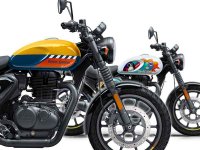 【ロイヤルエンフィールド】「HUNTER350」に新色追加！ ムンバイの活気＆オリオン座モチーフの個性派グラフィック2種