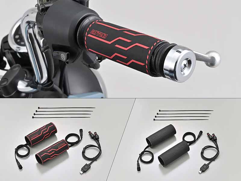 デイトナから「HOT GRIP WRAP HEAT」が発売! 最高約80℃の巻き型グリップヒーター メイン