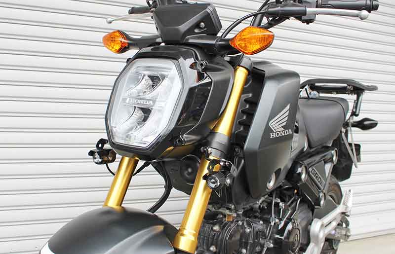 キジマから GROM/DAX125用「フォグランプKIT LED」が発売! 記事1