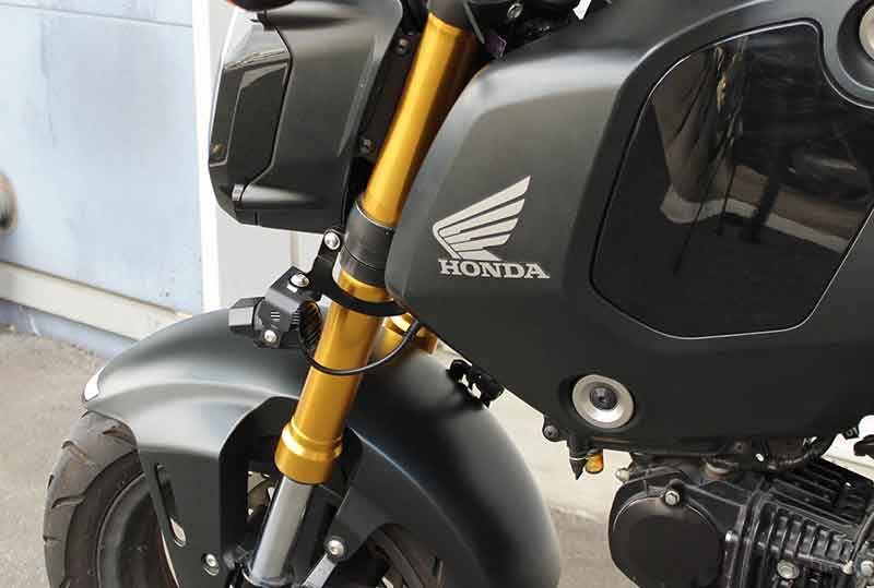 キジマから GROM/DAX125用「フォグランプKIT LED」が発売! 記事3