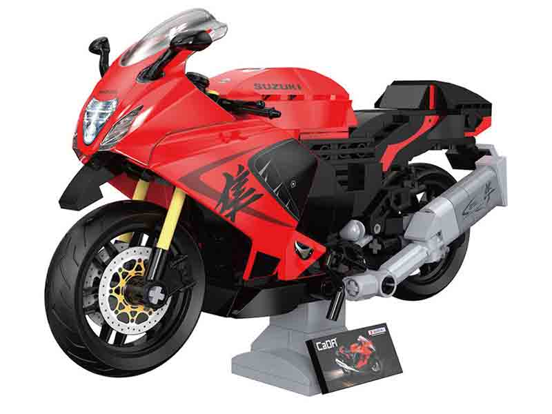 ハヤブサを1/12スケールで再現した「CaDA SUZUKI Hayabusa C62051W」が販売開始! メイン
