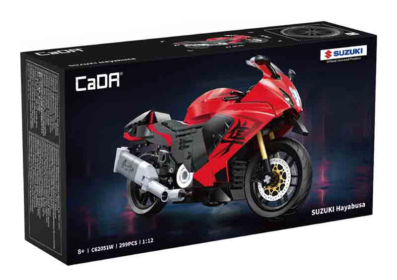 ハヤブサを1/12スケールで再現した「CaDA SUZUKI Hayabusa C62051W」が販売開始! 記事1