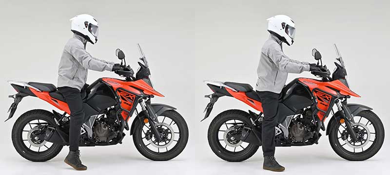 ゲル素材入りで快適&足つき向上! デイトナから Vストローム250SX用「快適ローダウンシート」が発売 記事7