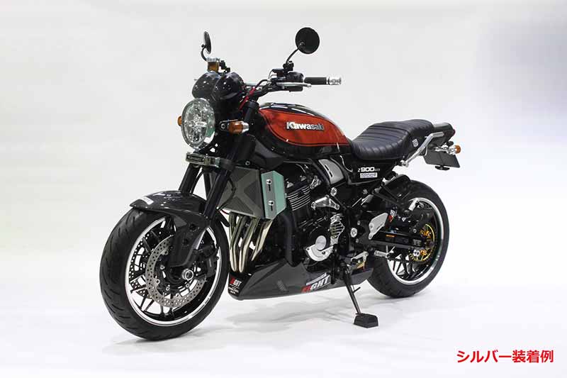 カスタムスプロケットを見せる、Z900RS/CAFE用「スプロケットカバーフルキット タイプ2」がポッシュフェイスから登場 記事6