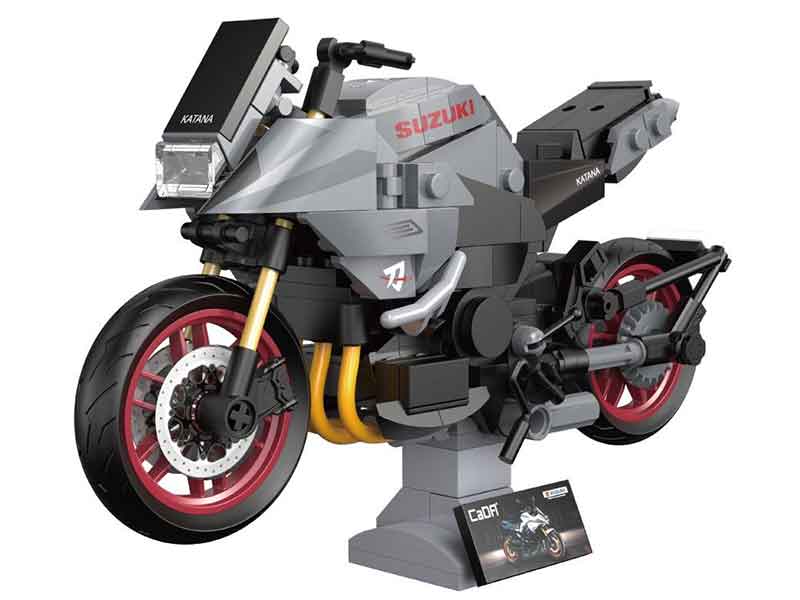 ■カタナを1/12スケールで再現したブロックキット「CaDA SUZUKI Katana C62052W」が販売開始! メイン