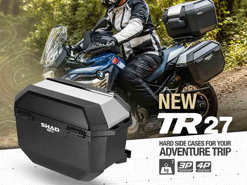SHAD新型ハードサイドケース「SHAD TERRA TR27」がカスタムジャパンから登場!(動画あり) メイン