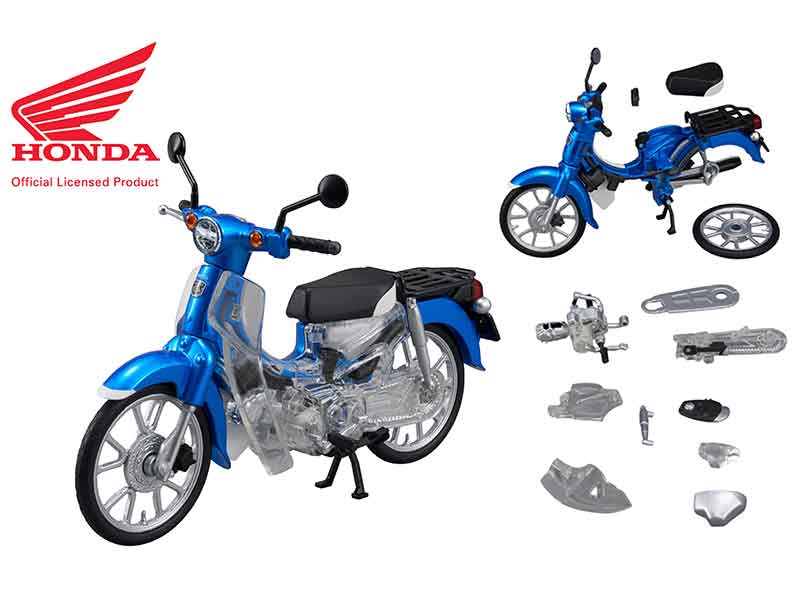 スーパーカブ110が解体組み立てパズルに! 1/12スケールの「KAITANICS Honda スーパーカブ110」が登場(動画あり) メイン