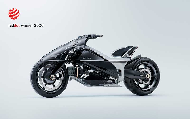 【ホンダ】電動二輪コンセプトモデル「EV OUTLIER Concept」と二輪電動事業ブランドムービーが、2026年レッド・ドット賞を受賞（動画あり） 記事1
