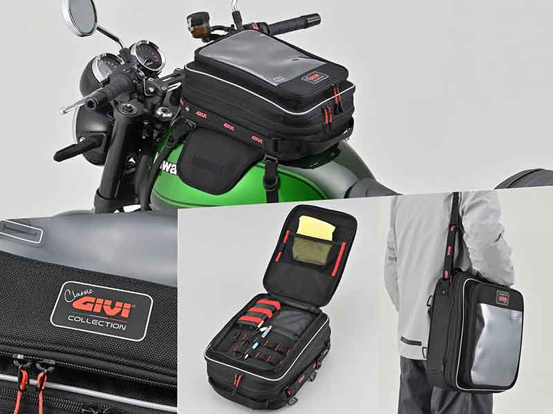 26Lまで拡張可能! 多機能タンクバッグ「GIVI CLA01」がデイトナから発売 メイン