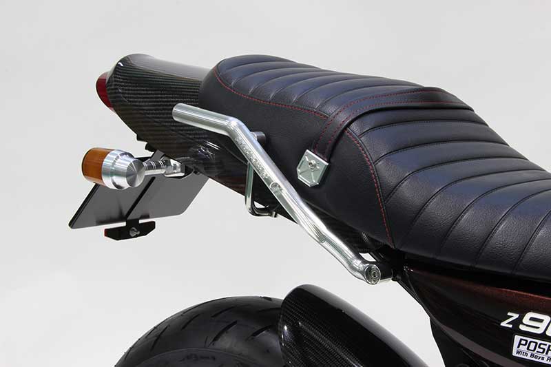 切削痕で際立つ造形美、Z900RS/CAFE(18-26)用「アルミマシンドセパレートグラブバー」がポッシュフェイスから登場 記事1