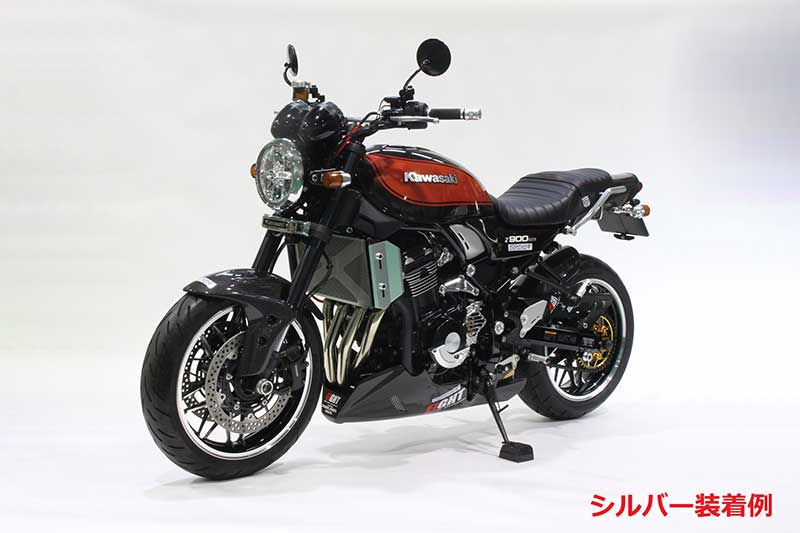 切削痕で際立つ造形美、Z900RS/CAFE(18-26)用「アルミマシンドセパレートグラブバー」がポッシュフェイスから登場 記事5