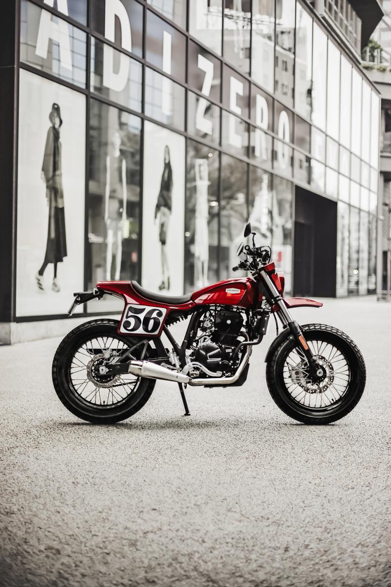 水冷シングルシリンダー搭載のストリートトラッカー「Thunder-FTS250」を新発売
