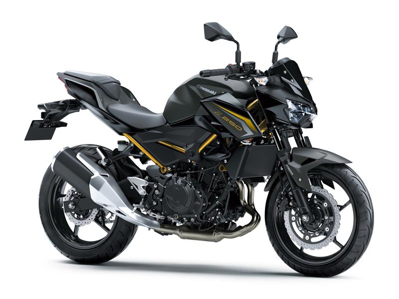 カワサキから躍動感あふれるスタイリングのスーパーネイキッドモデル「Z250」「Z400」を2026年9月5日(土)に発売