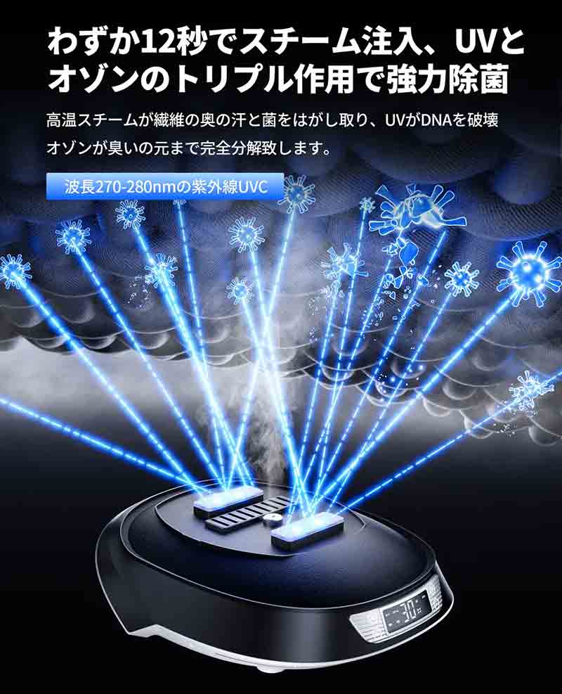 トリプル除菌技術を搭載した「ヘルメット消臭乾燥機 A3S」が JESIMAIK(ジェスマイク)から新発売! 記事2