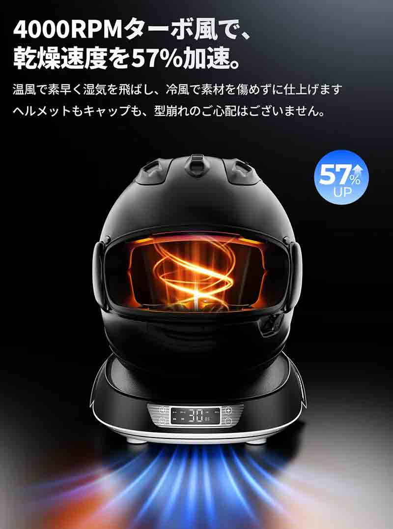 トリプル除菌技術を搭載した「ヘルメット消臭乾燥機 A3S」が JESIMAIK(ジェスマイク)から新発売! 記事3