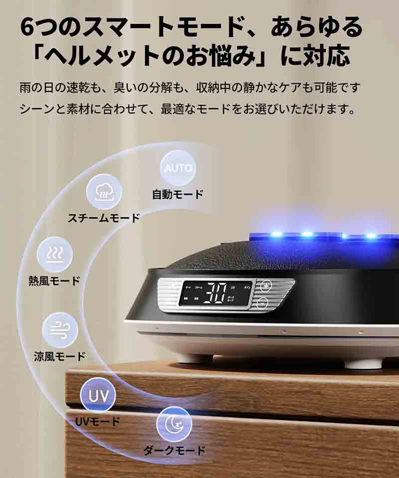 トリプル除菌技術を搭載した「ヘルメット消臭乾燥機 A3S」が JESIMAIK(ジェスマイク)から新発売! 記事4