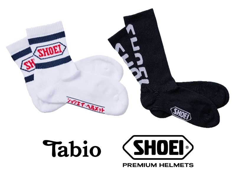 タビオと SHOEI が初コラボ、ロゴ入りソックス2種を発売 メイン